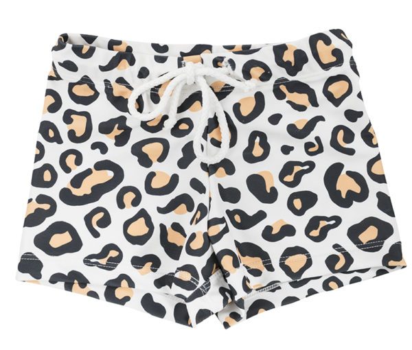 Safari Leopard - Boy Swim Shorts