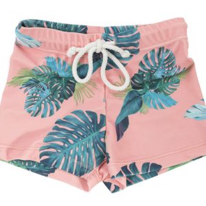 Sunset Tropical - Boy Swim Shorts