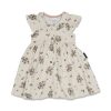 Vintage Floral Button Up Dress