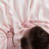 100% Natural Bamboo Blanket - Pink - Image 4