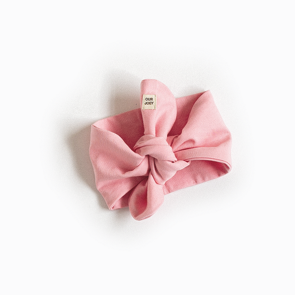 Organic Cotton Headband pink