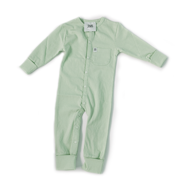 Organic Full-Length Bodysuit green