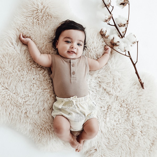 Clay Singlet Onesie - 00 - Toddler Baby Co Baby Basics