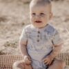 Beach Day Henley Onesie - 00 (3-6 m) - Image 2