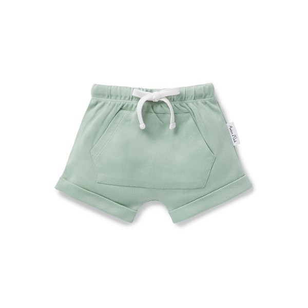 Silt Green Pocket Shorts