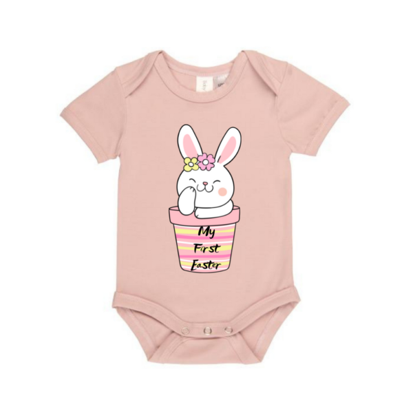 My First Easter Onesie pink